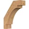 Ekena Millwork 5 1/2"W x 16"D x 20"H Merced Smooth Knee Brace, Western Red Cedar BRC06X16X20MRC00SWR - alternate 1